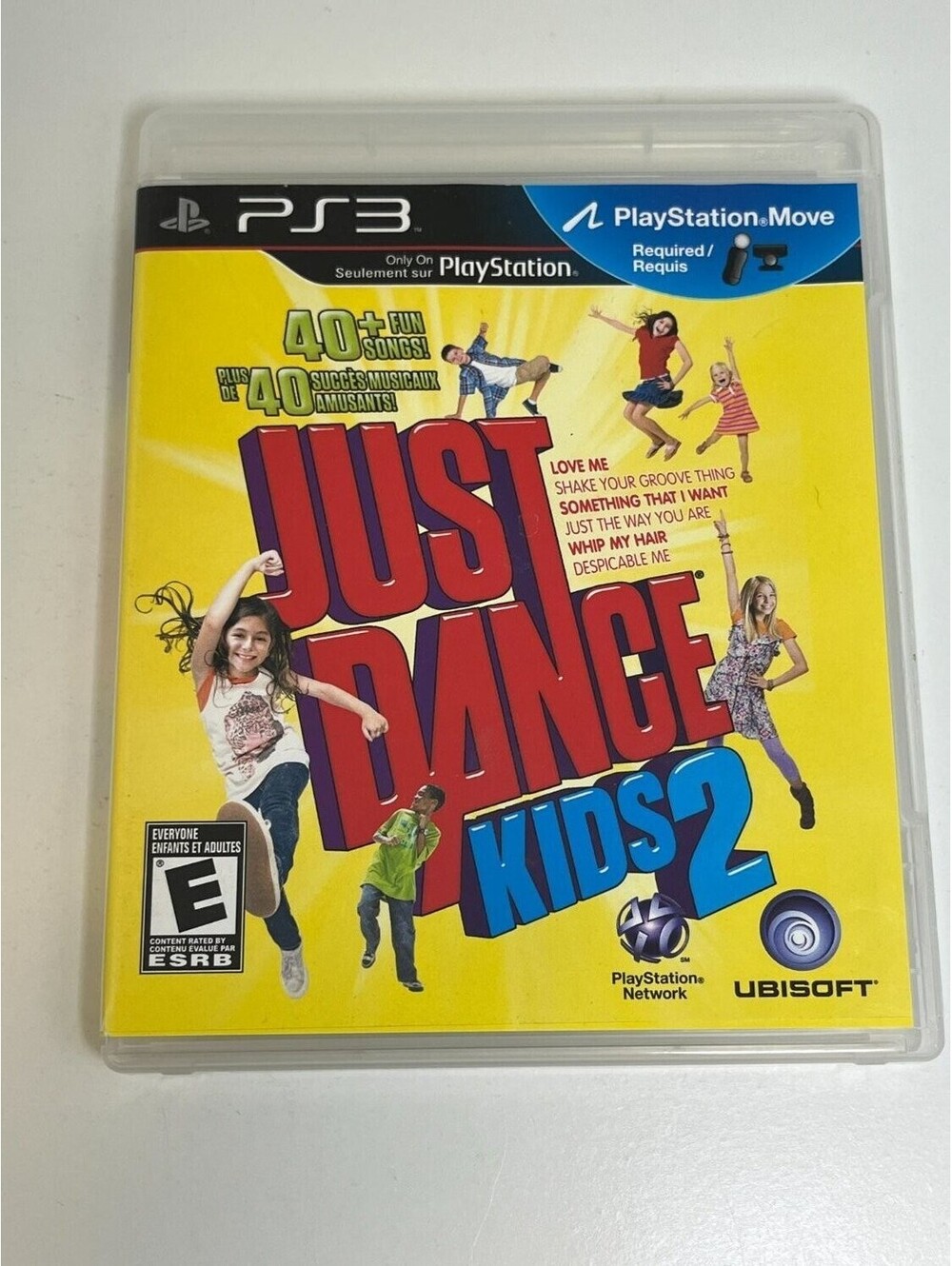 Just Dance Kids 2 Sony PlayStation 3 PS3 Game Ubisoft 2011 PS Move Required